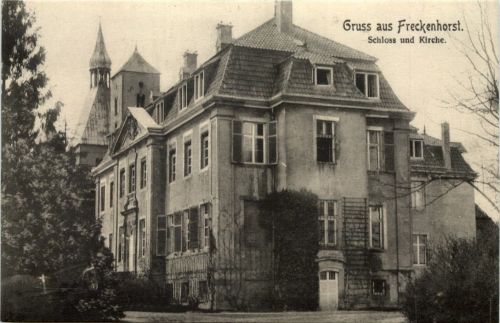 Gruss aus Freckenhorst, Schloss und Kirche