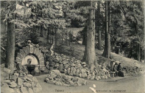Tabarz, Lutherbrunnen im Lauchagrund