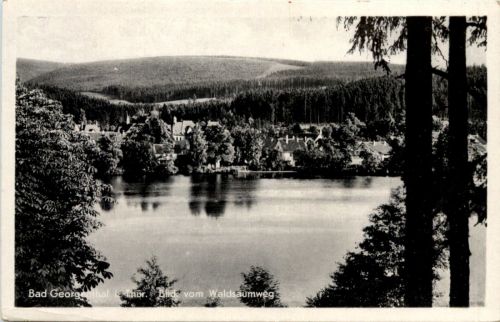 Georgenthal in Thüringen, Blick vom Waldsaumweg