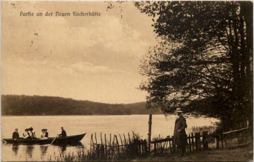 Schlachtensee - Partie an der Neuen Fischerhütte