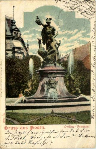 Gruss aus Posen - Persens Brunnen
