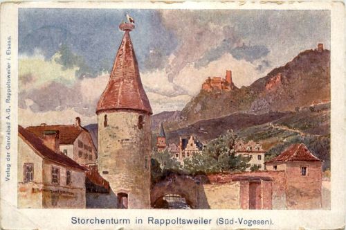 Storchennest in Rappoltsweiler