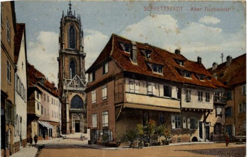 Schlettstadt - alter Fischmarkt