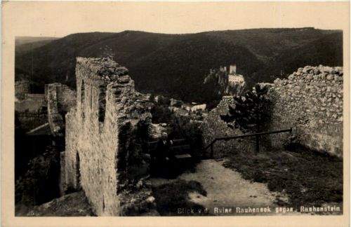 Ruine Rauheneck gegen Rauhenstein - Baden bei Wien