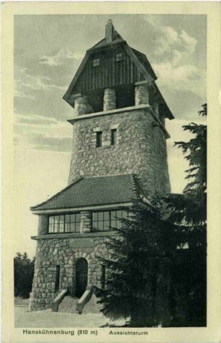 Hanskühnenburg - Aussichtsturm