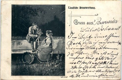 Gruss aus Baesweiler - Ländliche Brautwerbung