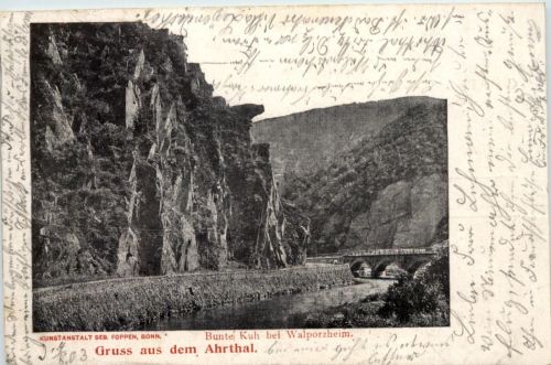 Bunte Kuh bei Walporzheim