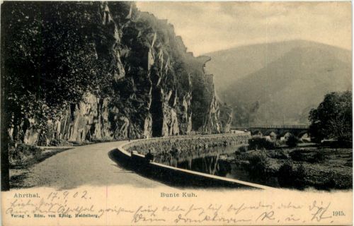 Bunte Kuh bei Walporzheim