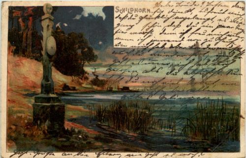 Grunewald - Schildhorn - Litho