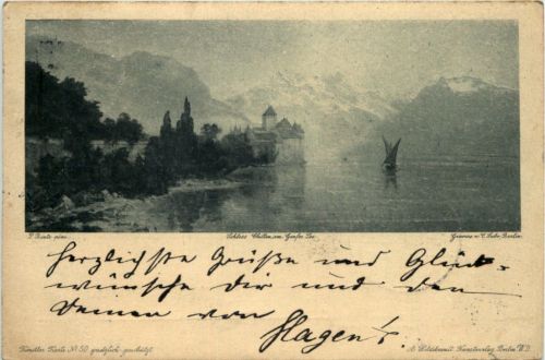 Schloss Chillon am Genfer See
