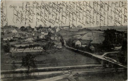 Gruss aus Conradsdorf bei Freiberg