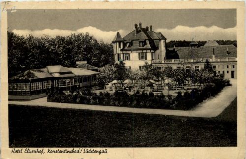 Konstantinsbad Sudetengau - Hotel Elisenhof