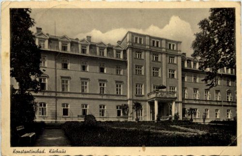 Konstantinsbad Sudetengau - Kurhaus