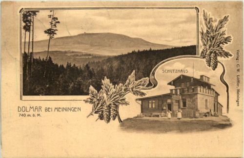 Dolmar bei Meiningen - Schutzhaus