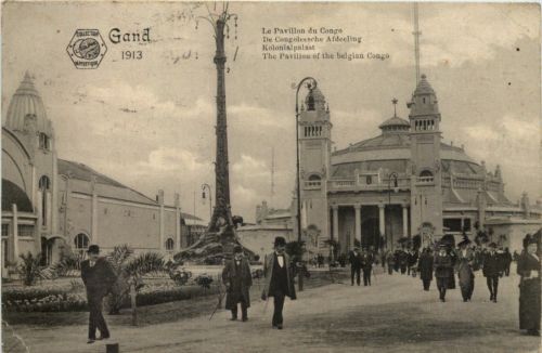 Gand - Exposition 1913 - Le Pavillon du Congo