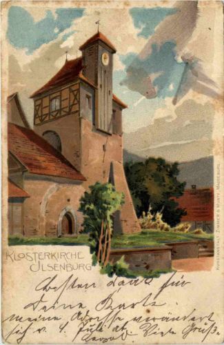 Klosterkirche Ilsenburg - Litho