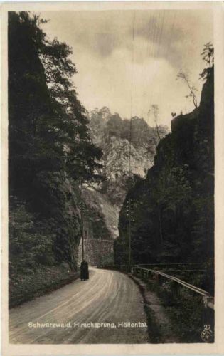 Höllental Schwarzwald, Hirschsprung