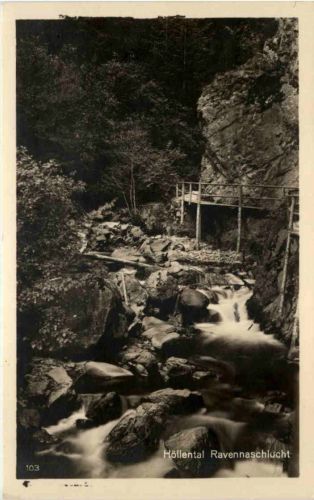 Höllental Schwarzwald, Ravennaschlucht