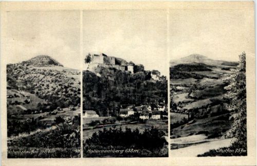 Die drei kaiserberge bei Hohenstaufen