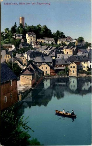 Lobenstein, Blick von der Engelsburg