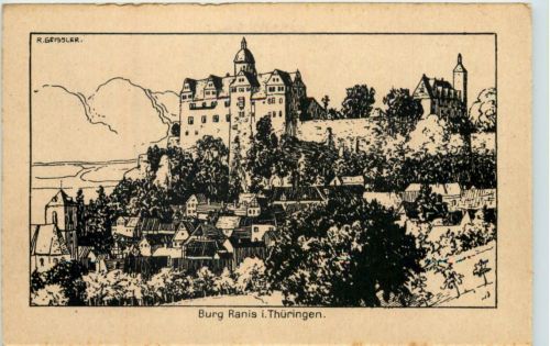 Burg Ranis i. Thür., - Pössneck