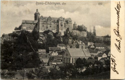 Burg Ranis i. Thür., - Pössneck