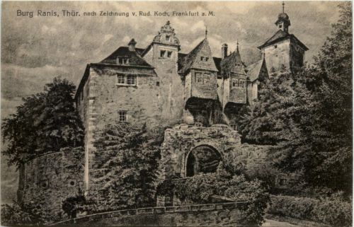 Burg Ranis i. Thür., - Pössneck