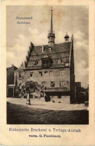 Pössneck, Rathaus