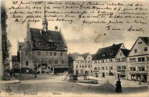 Pössneck, Rathaus