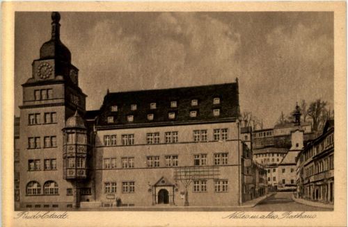 Rudolstadt, Neues und Altes Rathaus