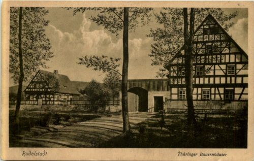 Rudolstadt, Thüringer Bauernhäuser