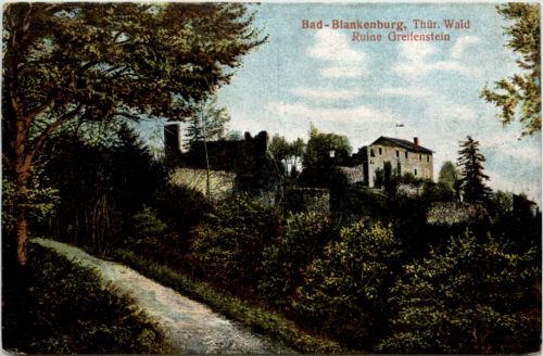 Bad Blankenburg - Ruine Greifenstein,