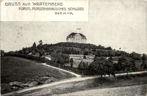 Gruss aus Wartenberg, Fürstl. Fürstenbersches Schloss - Geisingen