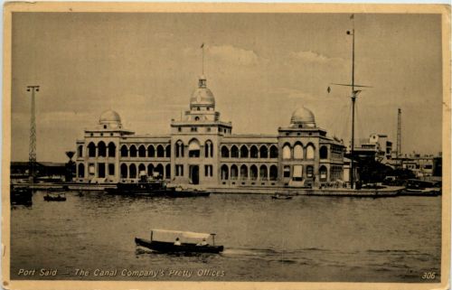 Port Said - The Canal Companys Pretty Offices