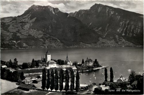 Spiez und die Ralligstöcke