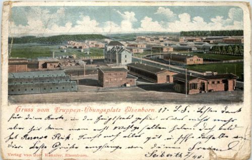 Gruss vom Truppen-Übungsplatz Elsenborn