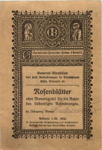 Dülmen - Rosenblätter