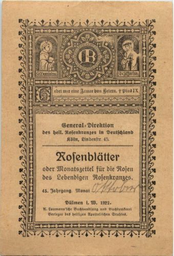 Dülmen - Rosenblätter
