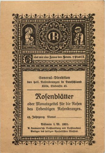 Dülmen - Rosenblätter