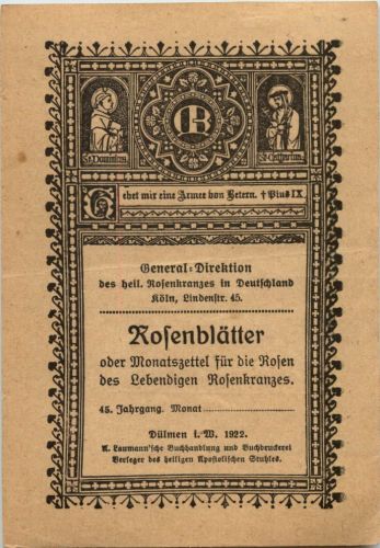 Dülmen - Rosenblätter