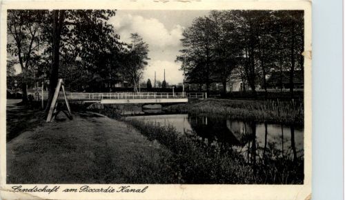 Landschaft am Piccardie Kanal