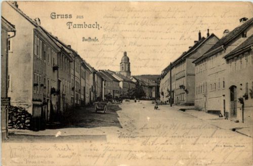 Gruss aus Tambach - Dorfstrasse
