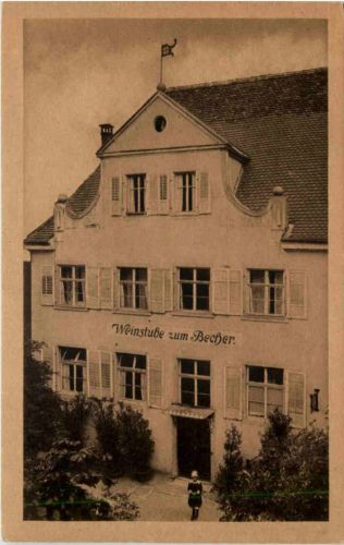 Meersburg - Winzerstube zum Becher