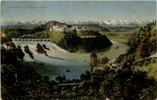 Rheinfall und Schloss Laufen