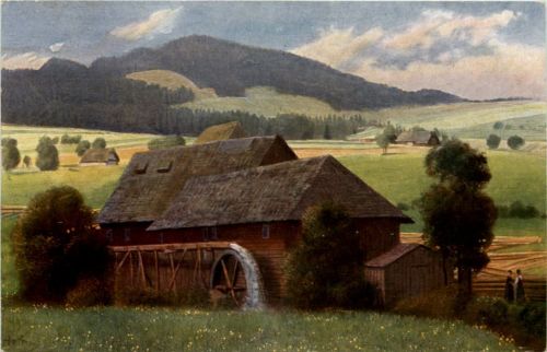 Schwarzwald - Künstler AK H. Hoffmann