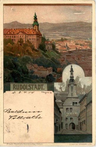 Rudolstadt - Litho