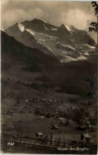 Wengen mit Jungfrau
