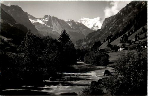 Die Kander bei Adelrain Frutigen