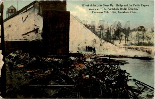 Ashtabula Ohio - Wreck of the Lake Shore Railway