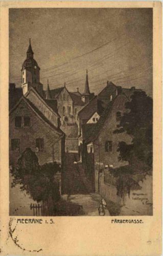 Meerane - Färbergasse